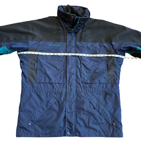 Columbia Mens‎ Blue Waterproof Westridge Winter Jacket with Fleece Lining Size L - Picture 11 of 16